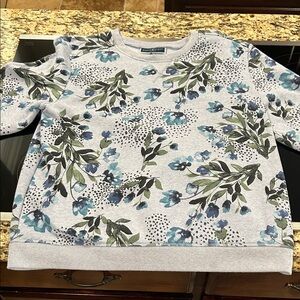 Ralph Lauren Kids Floral Sweatshirt - Blue and Green